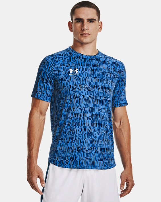 Camiseta de entrenamiento UA Challenger para hombre, Blue, pdpMainDesktop image number 0